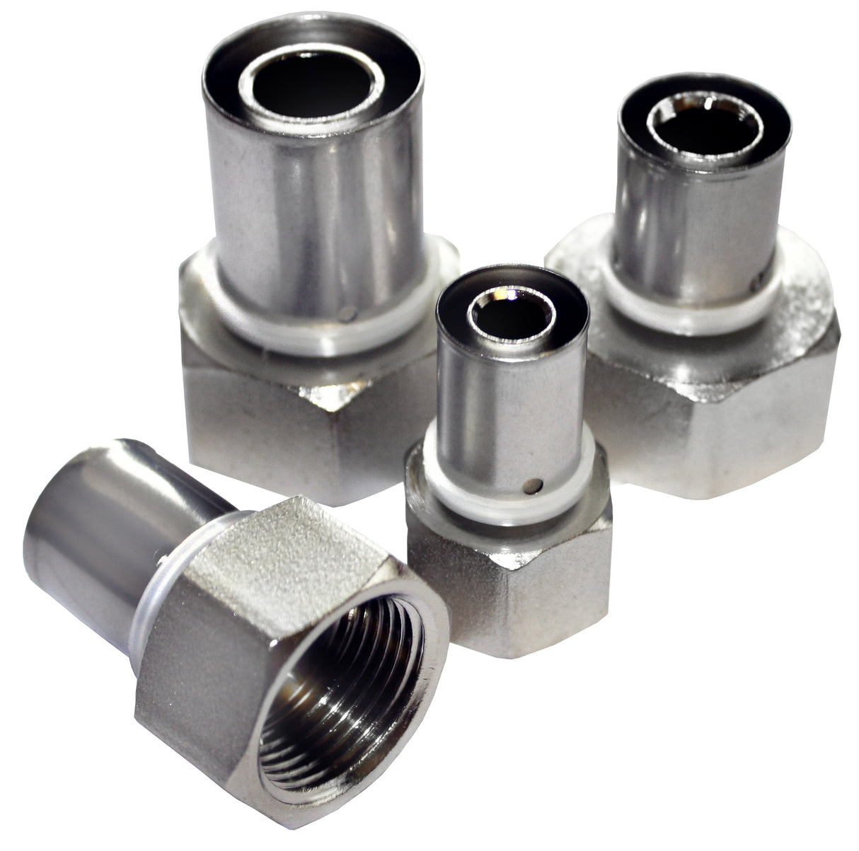 Demountable Female Straight Union 16mm - 1/2"