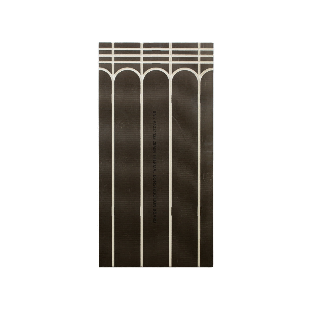 ExpressUFH ExpressDeck Solid Floor Routed XPS Insulation Board 1200 x 600 x 16mm